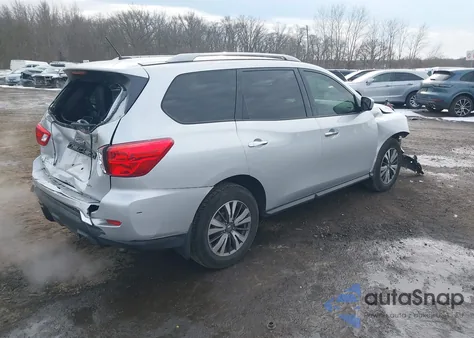 2017 Nissan Pathfinder S из США, поврежденный, VIN 5N1DR2MM4HC660323